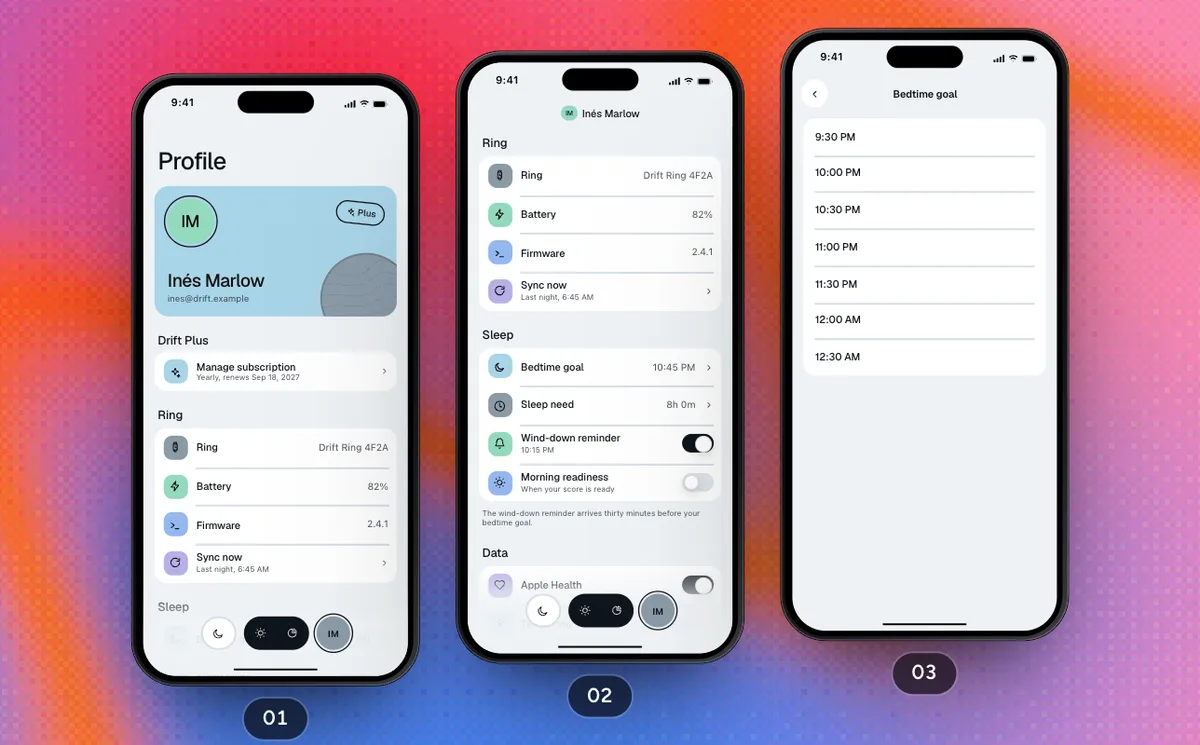 Profile And Settings, a SwiftPieces Pro flow