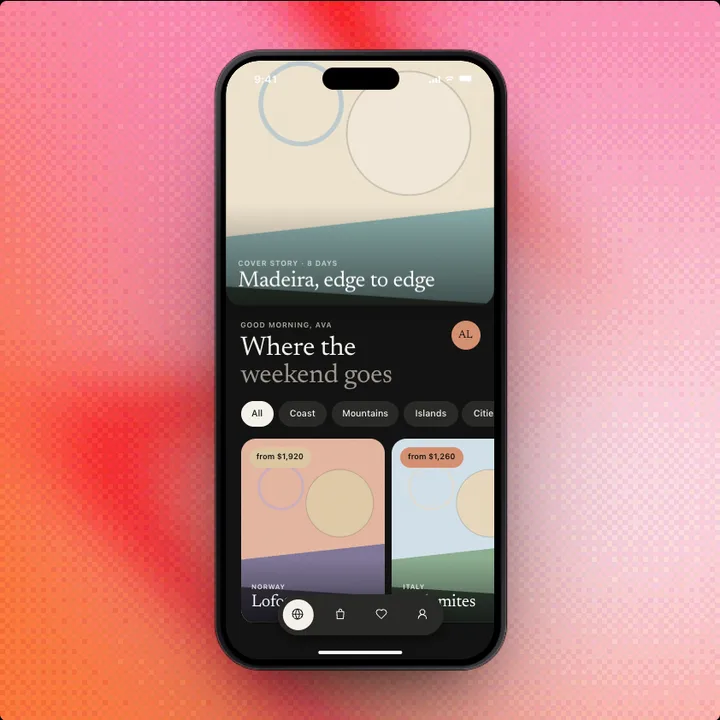 Discover, a Swift Pieces Pro screen