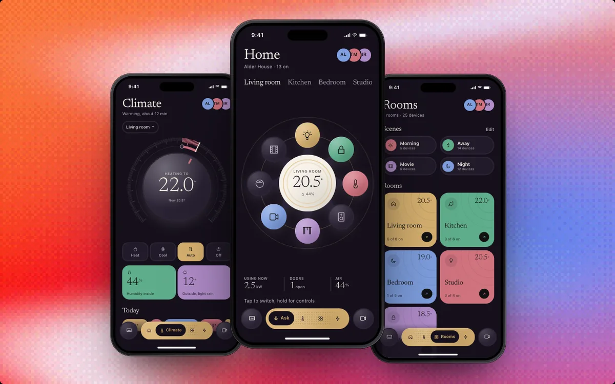 Smart Home App, a Swift Pieces Pro template