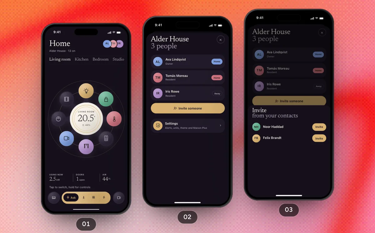 Household And Settings, a SwiftPieces Pro flow