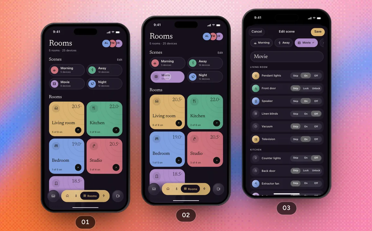 Scenes, Climate And Energy, a SwiftPieces Pro flow