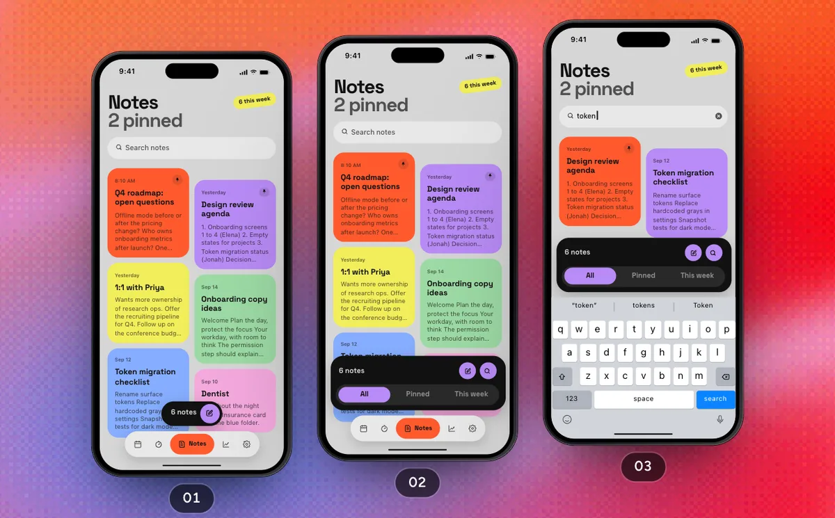 Notes And Insights, a SwiftPieces Pro flow
