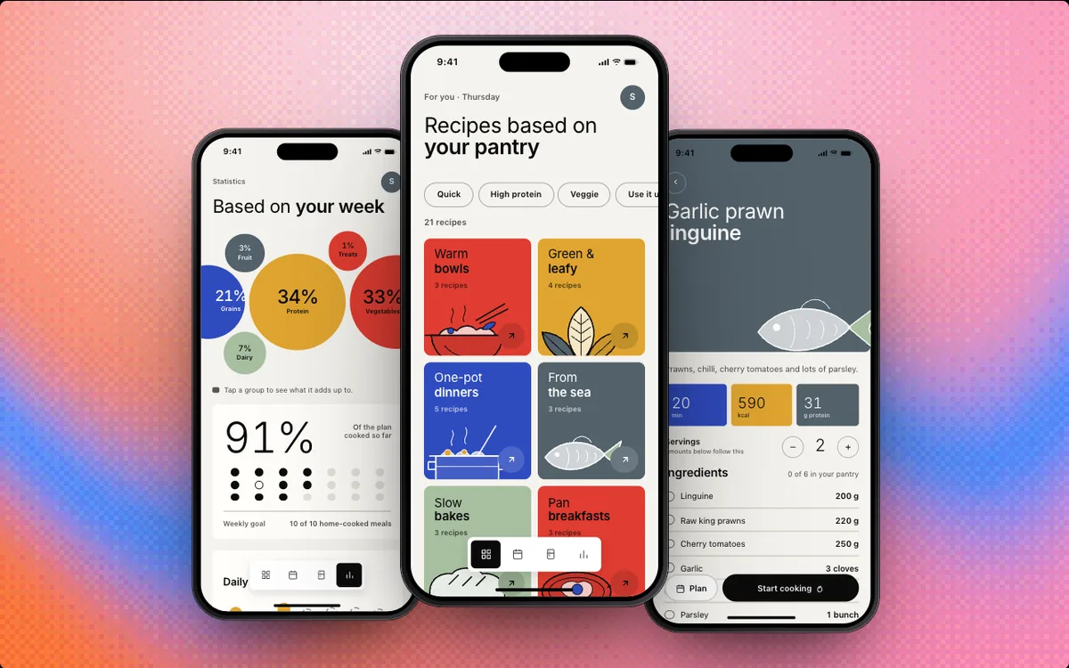 Meal Planner, a Swift Pieces Pro template