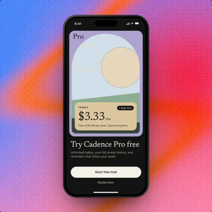 Onboarding, a Swift Pieces Pro screen