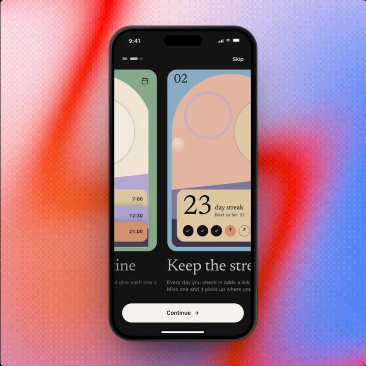 Welcome, a Swift Pieces Pro screen